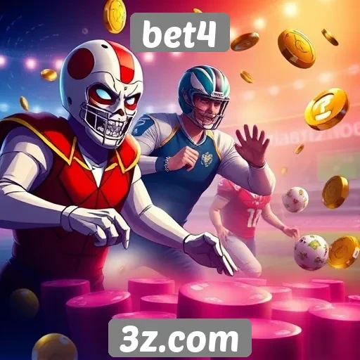 Diversidade de jogos disponíveis na plataforma bet4